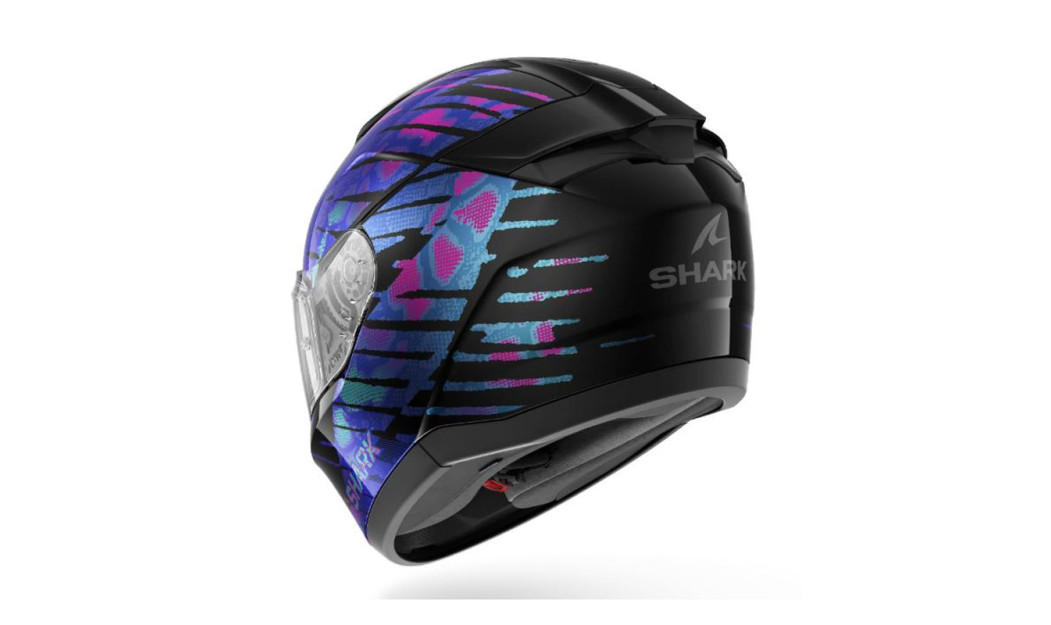 SHARK RIDILL 2 REPTAIA ΚΡΑΝΟΣ FULL FACE BLACK/VIOLET/GLITTER