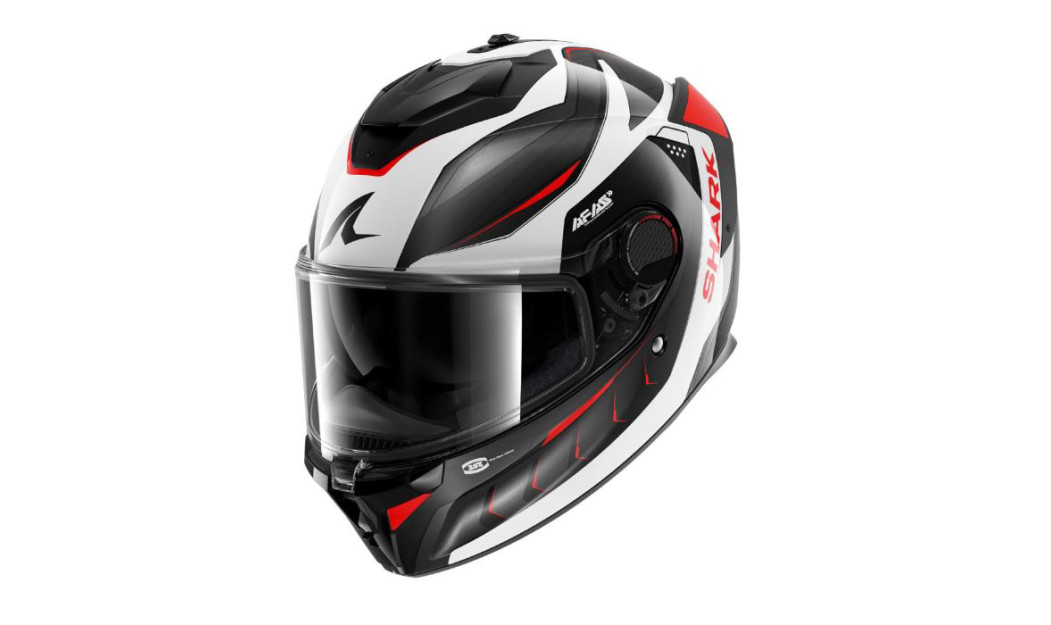 ΚΡΑΝΟΣ SHARK SPARTANT GT PRO CARBON MEKARIUM CARBON/SILVER/RED