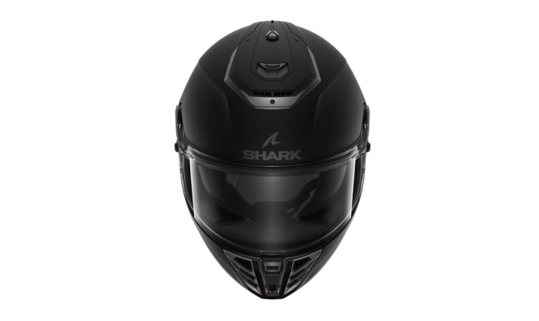 SHARK SPARTAN RS ΚΡΑΝΟΣ FULL FACE BLANK ΜΑΤT BLACK