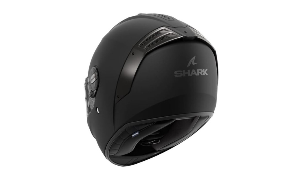 SHARK SPARTAN RS ΚΡΑΝΟΣ FULL FACE BLANK ΜΑΤT BLACK