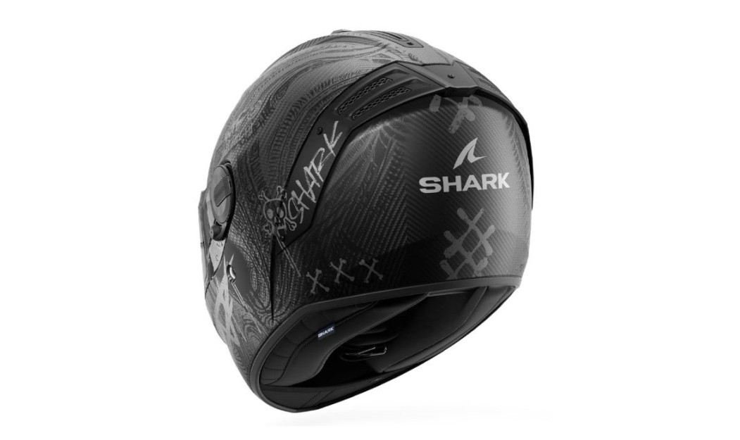 SHARK SPARTAN RS ΚΡΑΝΟΣ FULL FACE CARBON SHIEVER MATT ANTHRACITE BLACK