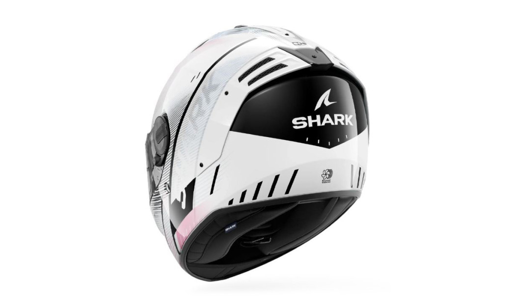SHARK SPARTAN RS ΚΡΑΝΟΣ FULL FACE SPEED-TECH WHITE PINK