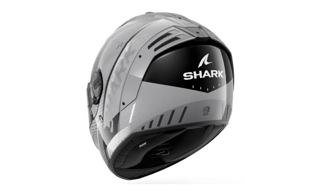 SHARK SPARTAN RS ΚΡΑΝΟΣ FULL FACE SPEED-TECH SILVER