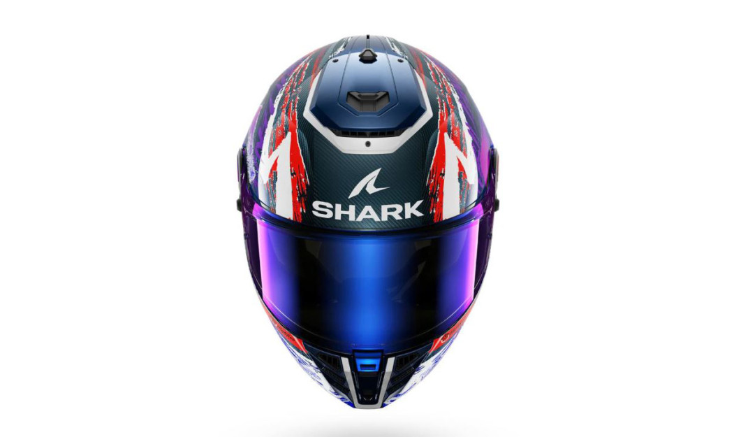 SHARK SPARTAN RS ΚΡΑΝΟΣ FULL FACE CARBON ZARCO SIGNATURE WHITE/ VIOLET