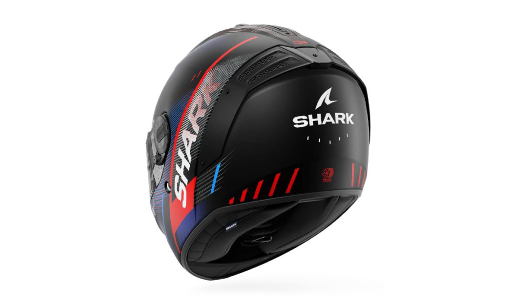 SHARK SPARTAN RS ΚΡΑΝΟΣ FULL FACE SPEED-TECH MAT BLUE RED BLACK