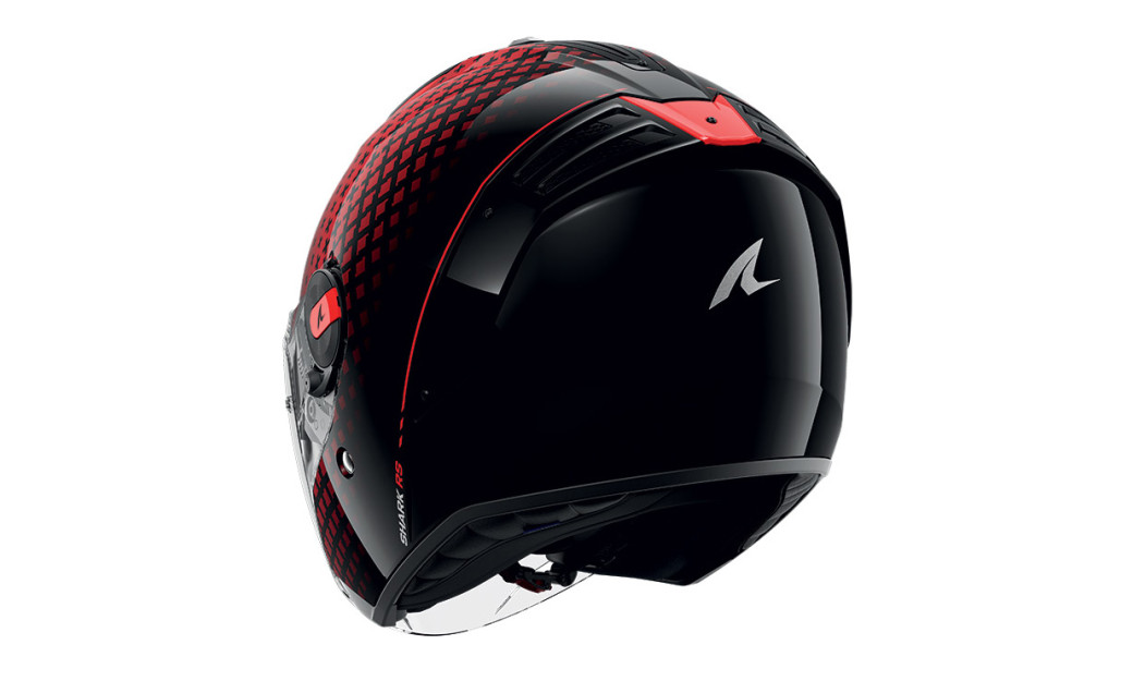 SHARK RS STRIDE ΚΡΑΝΟΣ JET ΜΗΧΑΝΗΣ BLACK/ RED