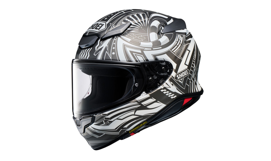 SHOEI NXR2 BEAUT TC-6 ΚΡΑΝΟΣ ΜΗΧΑΝΗΣ FULL FACE BLACK WHITE 