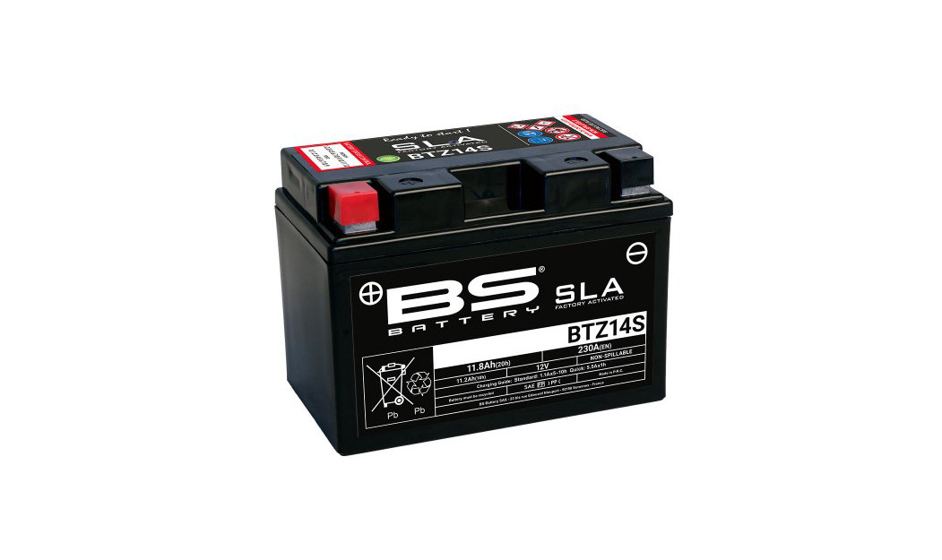 BS BATTERY BS-BTZ14S SLA ΜΠΑΤΑΡΙA 
