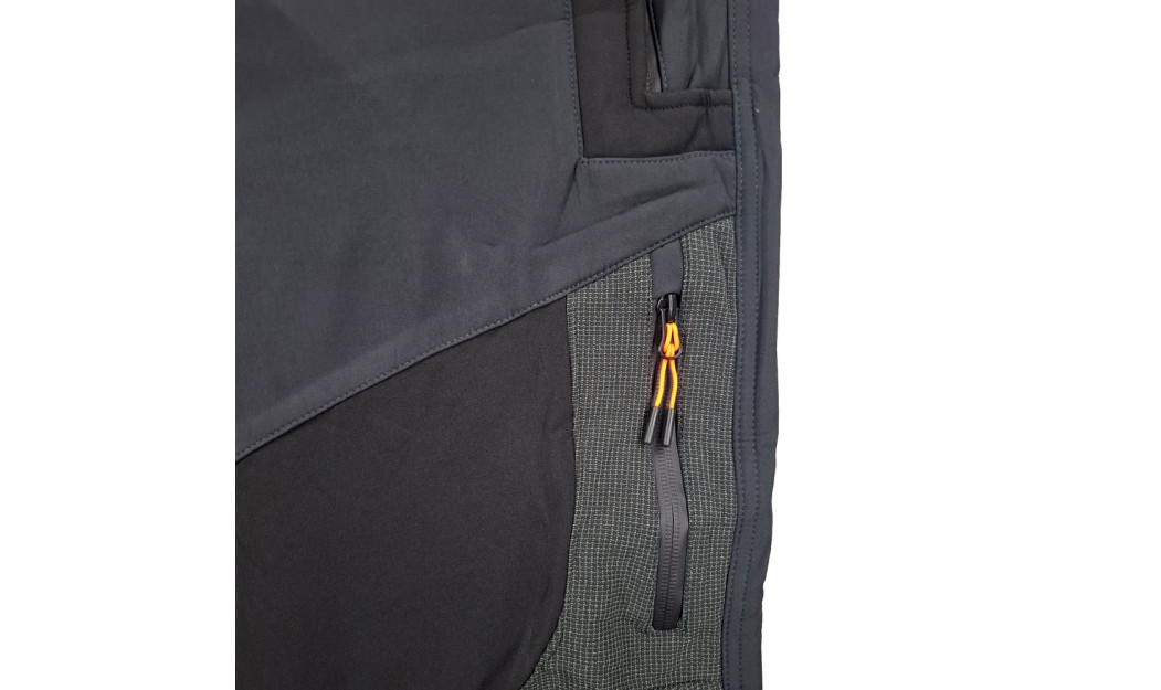 AGVPRO RIO SOFTSHELL ΠΑΝΤΕΛΟΝΙ FLEECE ΜΑΥΡΟ