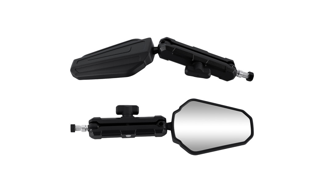 ΠΕΡΙΣΤΡΕΦΟΜΕΝΟΙ ΚΑΘΡΕΠΤΕΣ ΜΕ ΜΠΙΛΙΕΣ ΑΛΟΥΜΙΝΙΟΥ ΜΑΥΡΟΙ 8MM / 10MM 