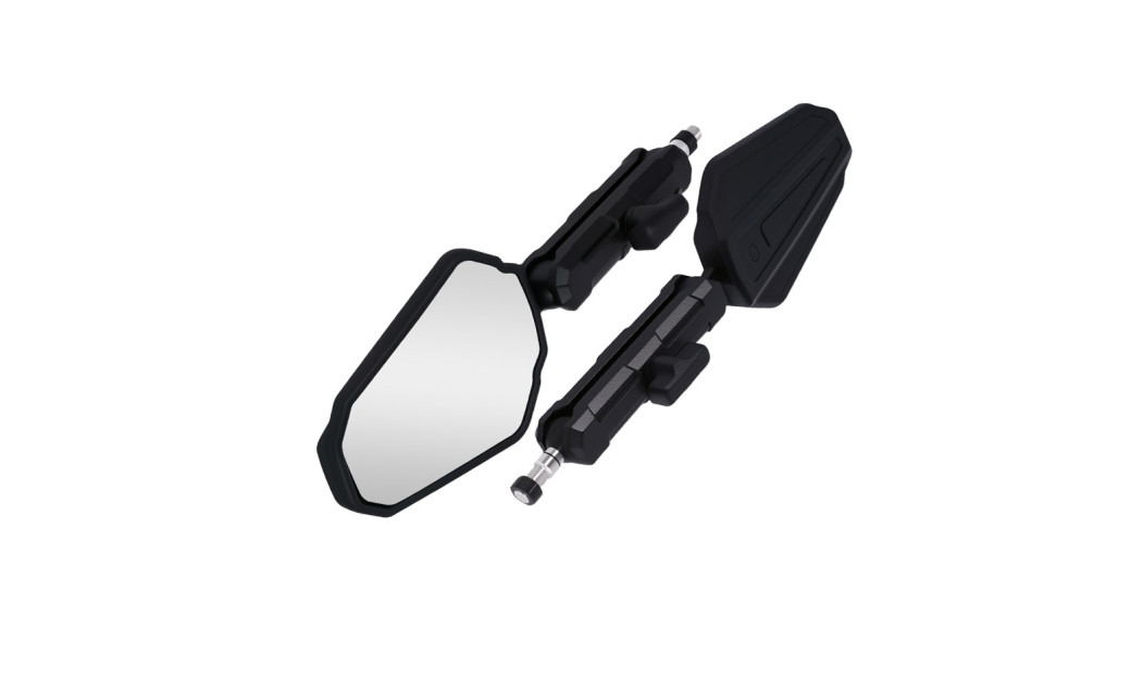 ΠΕΡΙΣΤΡΕΦΟΜΕΝΟΙ ΚΑΘΡΕΠΤΕΣ ΜΕ ΜΠΙΛΙΕΣ ΑΛΟΥΜΙΝΙΟΥ ΜΑΥΡΟΙ 8MM / 10MM 