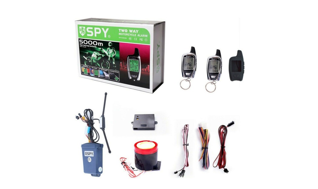 SPY TWO WAY ΣΥΝΑΓΕΡΜΟΣ MOTO ΑΜΦΙΔΡΟΜΟΣ 5000M ΜΕ ΤΗΛΕΕΙΔΟΠΟΙΗΣΗ 