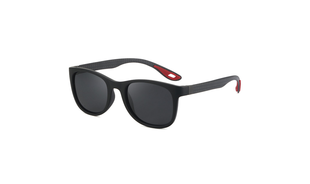 POLAREYE FC014 ΠΟΛΩΤΙΚΑ ΓΥΑΛΙΑ ΗΛΙΟΥ CARBON FIBER BLACK / RED