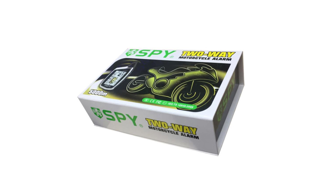 SPY TWO WAY ΣΥΝΑΓΕΡΜΟΣ MOTO ΑΜΦΙΔΡΟΜΟΣ 5000M ΜΕ ΤΗΛΕΕΙΔΟΠΟΙΗΣΗ ΚΑΙ ΠΕΡΙΜΕΤΡΙΚΟ
