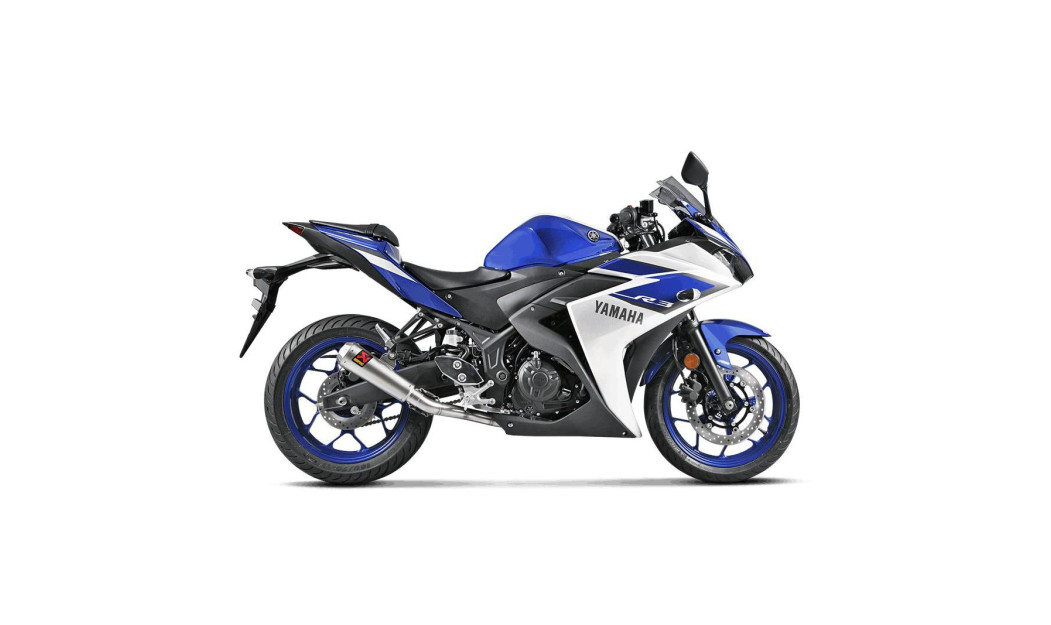AKRAPOVIC ΕΞΑΤΜΙΣΗ YAMAHA MT-03 16-19 / YZF R3 15-18 / YZF R25 14-21 RACING