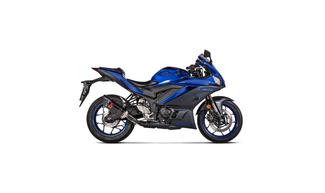 AKRAPOVIC ΕΞΑΤΜΙΣΗ YAMAHA MT-03 22-24 / YZF R3 22-24 STREET LEGAL