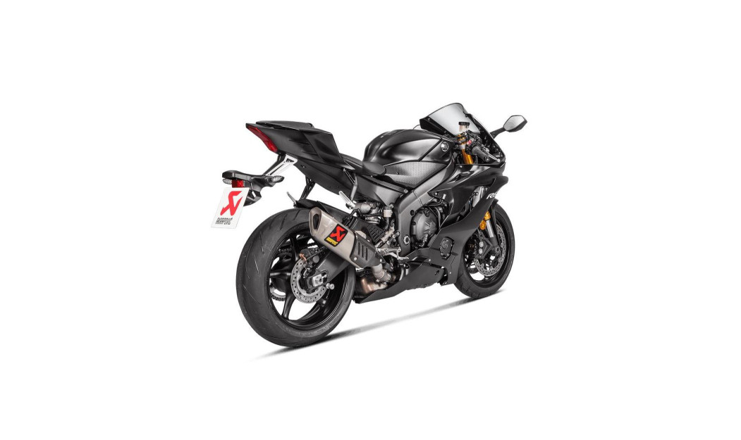 AKRAPOVIC ΕΞΑΤΜΙΣΗ YAMAHA YZF R6 17-24 STREET LEGAL