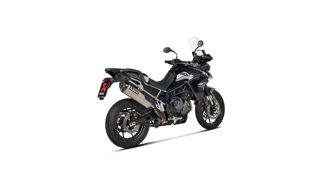 AKRAPOVIC ΕΞΑΤΜΙΣΗ TRIUMPH TIGER 850 / TIGER 900 20-24 STREET LEGAL