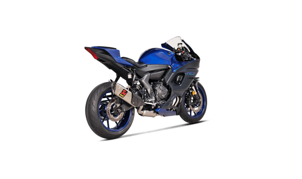 AKRAPOVIC ΕΞΑΤΜΙΣΗ YAMAHA YZF R7 21-25 RACING OPEN