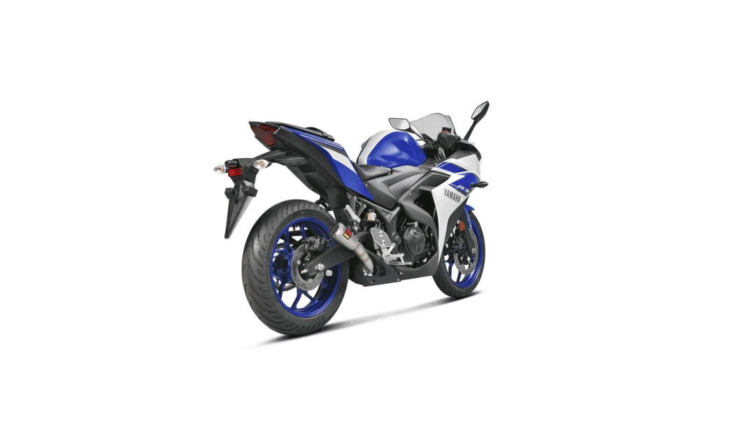AKRAPOVIC ΕΞΑΤΜΙΣΗ YAMAHA MT-03 16-21 / YZF R3 15-21 / YZF R25 14-21 OPEN