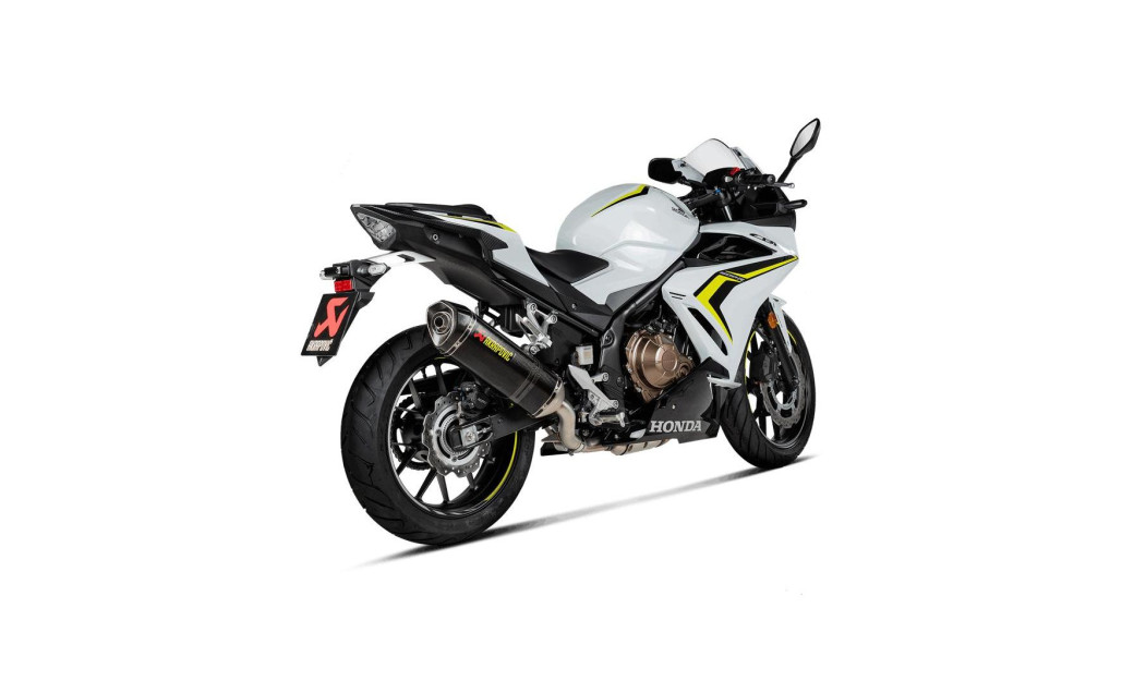 AKRAPOVIC ΕΞΑΤΜΙΣΗ HONDA CB 400 X / CB 500 X 20-23 - CBR 400 R / CBR 500 R 16-23 - CB 500 F 16-23 STREET LEGAL
