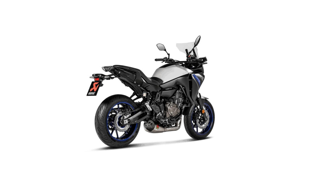 AKRAPOVIC ΕΞΑΤΜΙΣΗ YAMAHA MT-07 21-23 / FZ-07 21-23 / TRACER 7 GT 21-23 / XSR 700 21-23 / XTRIBUTE 21-23 RACING STREET LEGAL