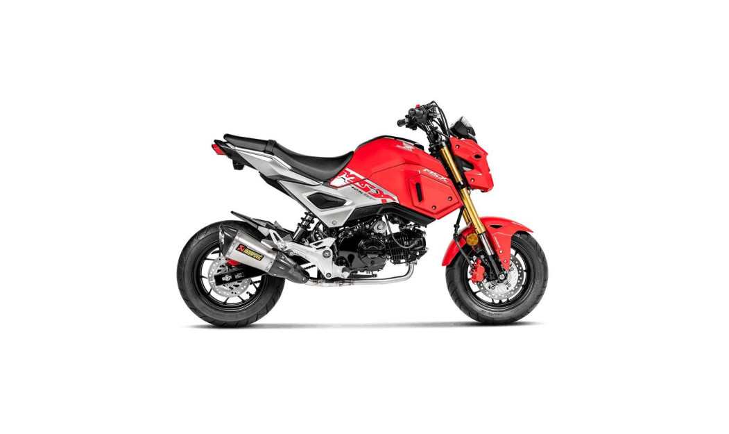 AKRAPOVIC ΕΞΑΤΜΙΣΗ HONDA MSX 125 / GROM 125 16-20 RACING OPEN