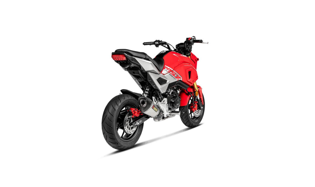 AKRAPOVIC ΕΞΑΤΜΙΣΗ HONDA MSX 125 / GROM 125 16-20 RACING OPEN