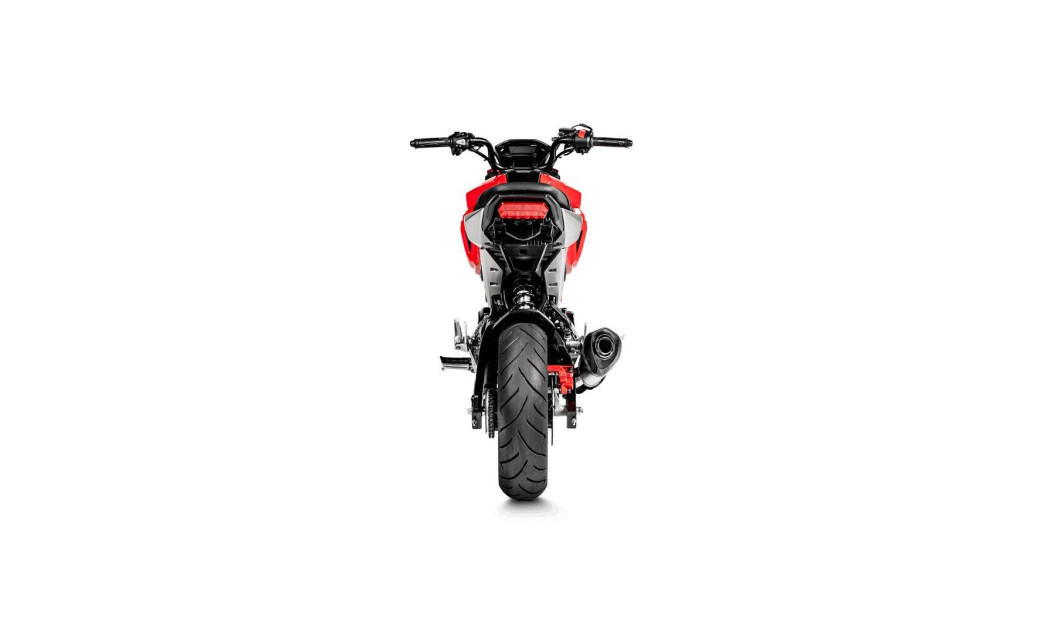 AKRAPOVIC ΕΞΑΤΜΙΣΗ HONDA MSX 125 / GROM 125 16-20 RACING OPEN