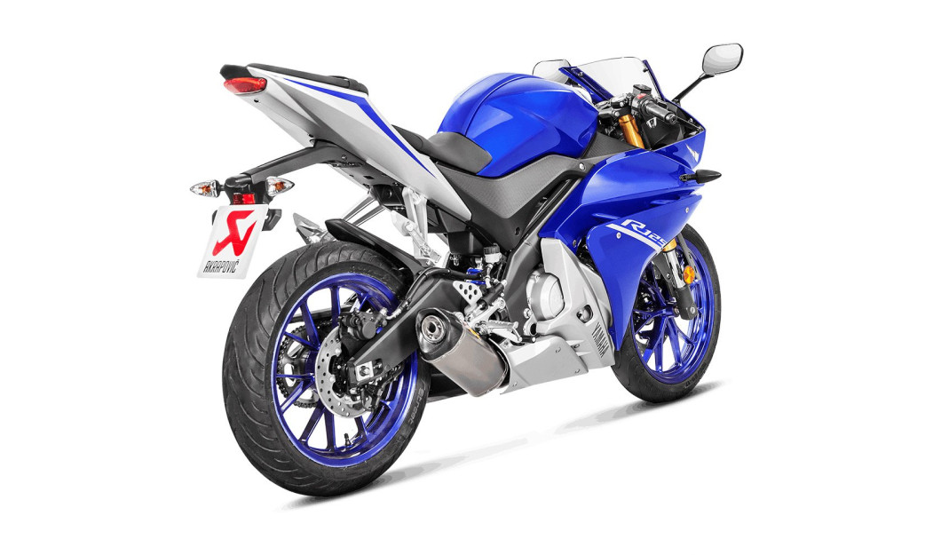 AKRAPOVIC ΕΞΑΤΜΙΣΗ YAMAHA ΥΖF 125 R 14-18 / ΜΤ-125 14-20 RACING STREET LEGAL