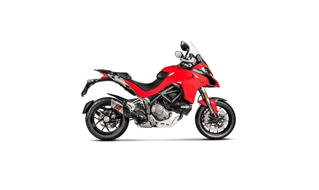 AKRAPOVIC ΕΞΑΤΜΙΣΗ DUCATI MULTISTRADA 1260 / 1260S 18-20 / MULTISTRADA 1200 / 1200S 15-17 STREET LEGAL