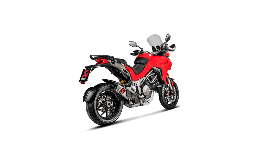 AKRAPOVIC ΕΞΑΤΜΙΣΗ DUCATI MULTISTRADA 1260 / 1260S 18-20 / MULTISTRADA 1200 / 1200S 15-17 STREET LEGAL