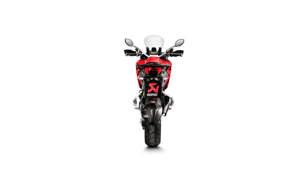 AKRAPOVIC ΕΞΑΤΜΙΣΗ DUCATI MULTISTRADA 1260 / 1260S 18-20 / MULTISTRADA 1200 / 1200S 15-17 STREET LEGAL