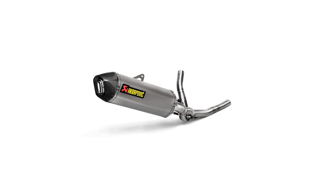 AKRAPOVIC ΕΞΑΤΜΙΣΗ SUZUKI DL 650 V-STROM 17-24 OPEN