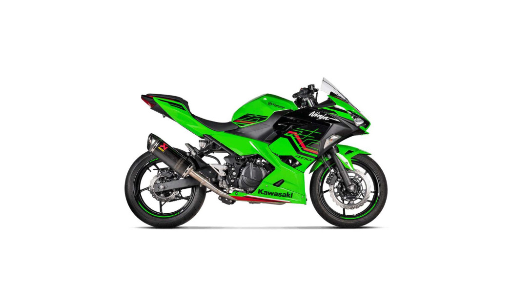 AKRAPOVIC ΕΞΑΤΜΙΣΗ KAWASAKI NINJA 400 18-26 / NINJA 500 24-26 / Z 400 19-26 / Z 500 24-26 OPEN