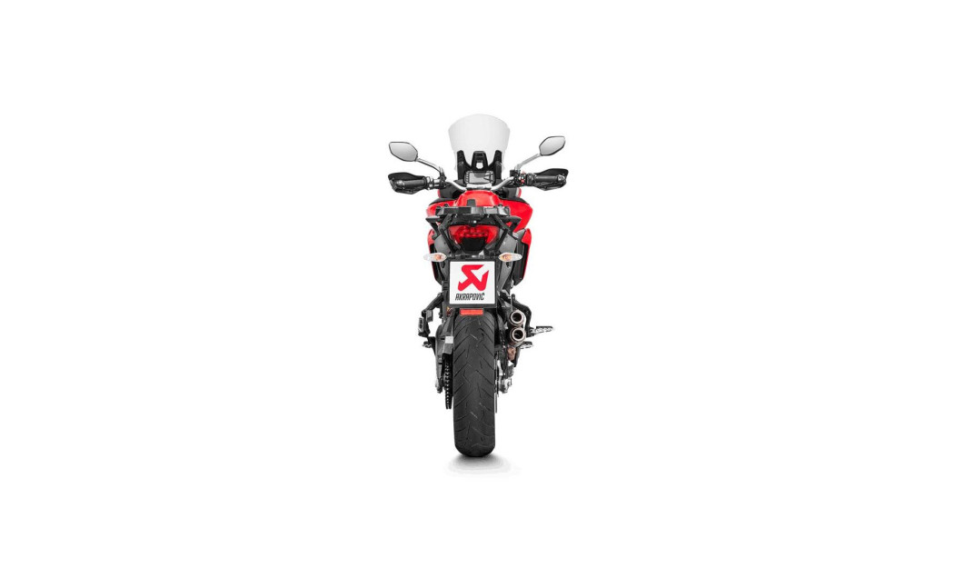 AKRAPOVIC ΕΞΑΤΜΙΣΗ DUCATI MULTISTRADA 950 17-20 / 1200 ENDURO 17-18 / 1260 ENDURO 19-20 STREET LEGAL