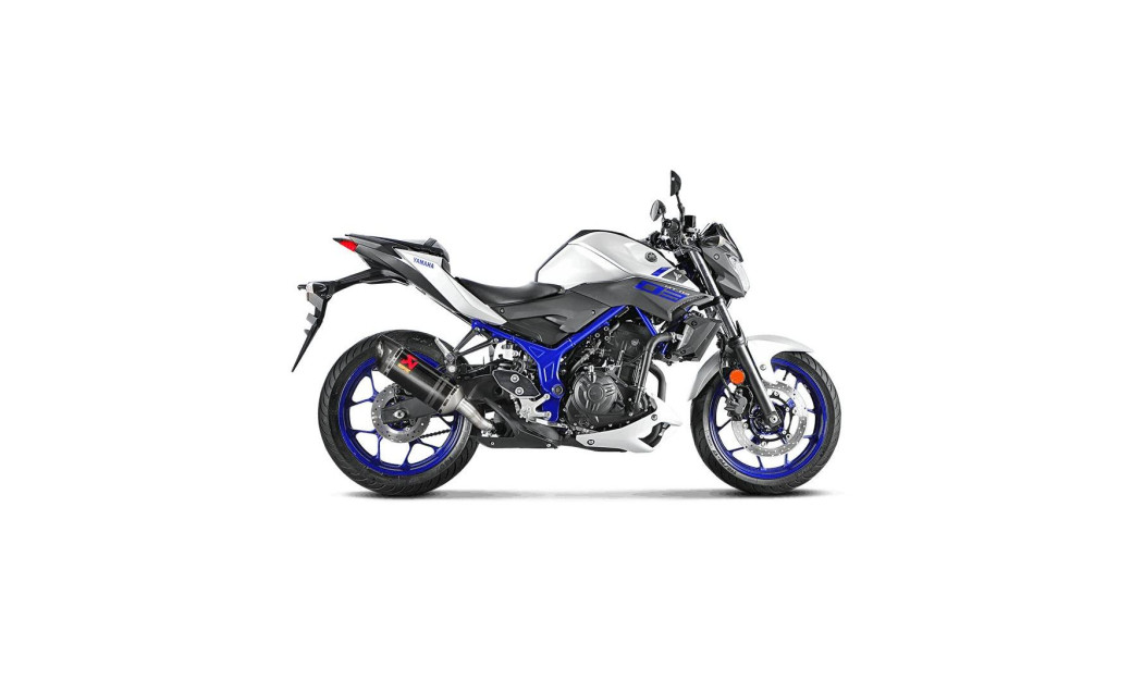AKRAPOVIC ΕΞΑΤΜΙΣΗ YAMAHA MT-03 16-20 / YZF R3 15-20 / YZF R25 14-20 STREET LEGAL