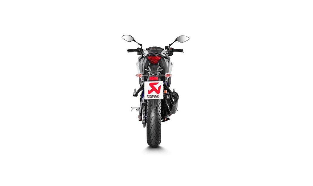 AKRAPOVIC ΕΞΑΤΜΙΣΗ YAMAHA MT-03 16-20 / YZF R3 15-20 / YZF R25 14-20 STREET LEGAL