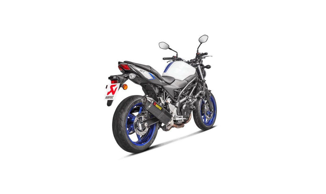 AKRAPOVIC ΕΞΑΤΜΙΣΗ SUZUKI SV 650 16-24 / SV 650X 18-26 STREET LEGAL