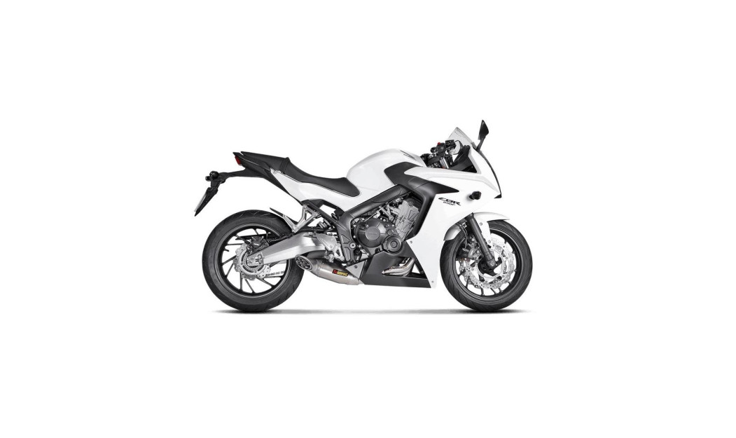 AKRAPOVIC ΕΞΑΤΜΙΣΗ HONDA CB 650 F / CBR 650 F 14-16 RACING STREET LEGAL
