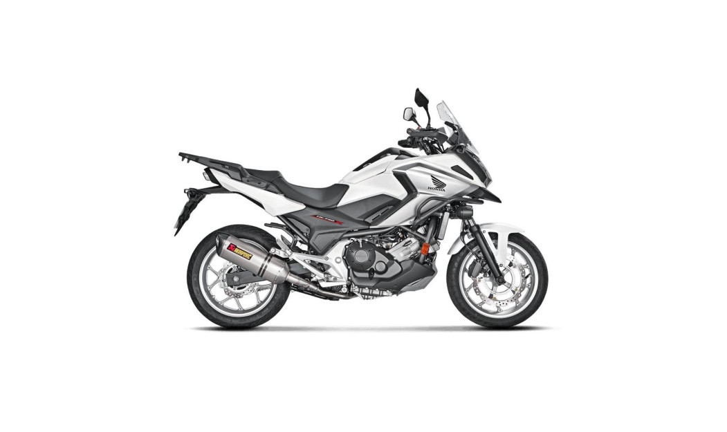 AKRAPOVIC ΕΞΑΤΜΙΣΗ HONDA INTEGRA 700 12-20 / NC 700 X/S 12-20 / NC 750 X/S 12-20 STREET LEGAL
