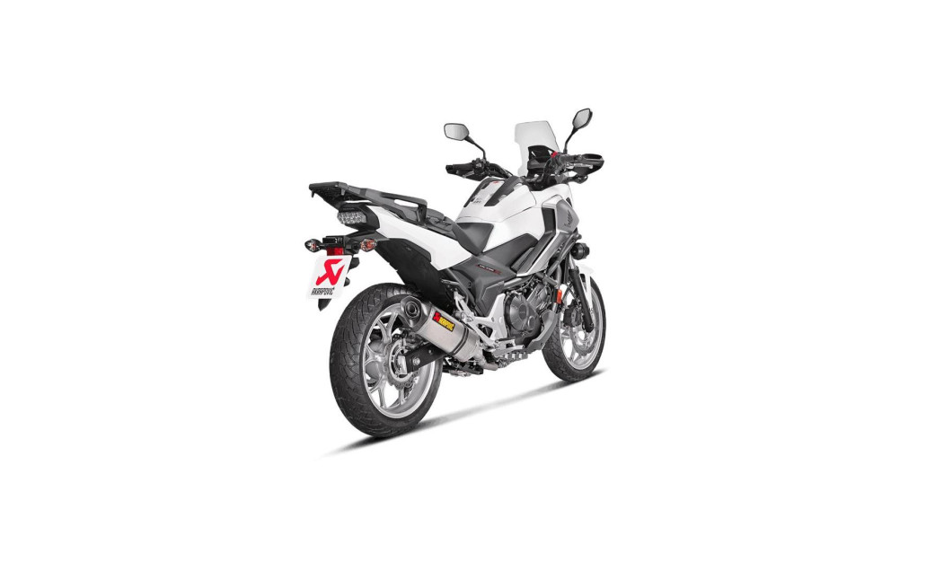 AKRAPOVIC ΕΞΑΤΜΙΣΗ HONDA INTEGRA 700 12-20 / NC 700 X/S 12-20 / NC 750 X/S 12-20 STREET LEGAL