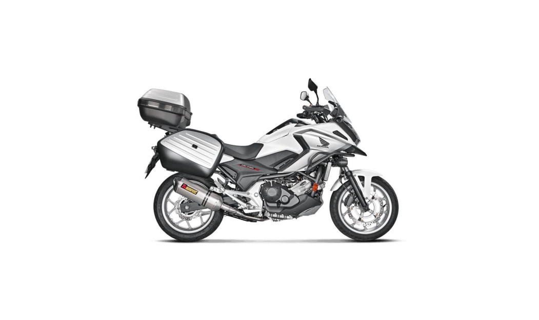 AKRAPOVIC ΕΞΑΤΜΙΣΗ HONDA INTEGRA 700 12-20 / NC 700 X/S 12-20 / NC 750 X/S 12-20 STREET LEGAL