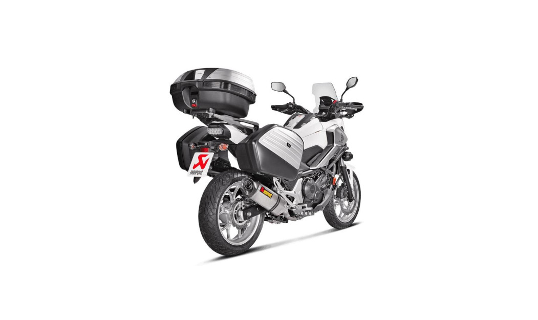 AKRAPOVIC ΕΞΑΤΜΙΣΗ HONDA INTEGRA 700 12-20 / NC 700 X/S 12-20 / NC 750 X/S 12-20 STREET LEGAL