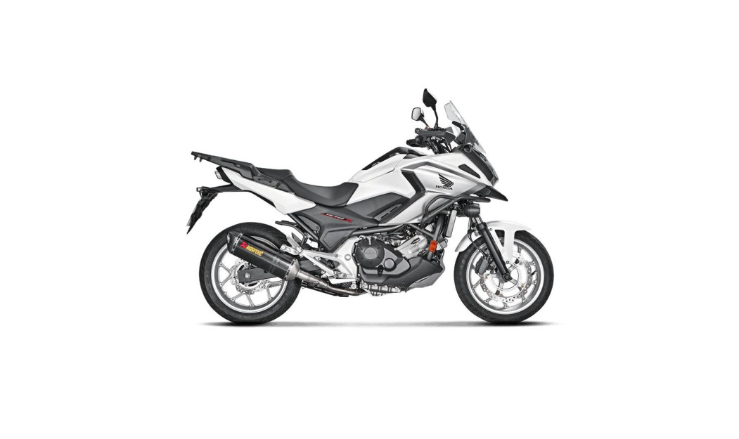 AKRAPOVIC ΕΞΑΤΜΙΣΗ HONDA INTEGRA 700 12-20 / NC 700 X/S 12-20 / NC 750 X/S 12-20 STREET LEGAL