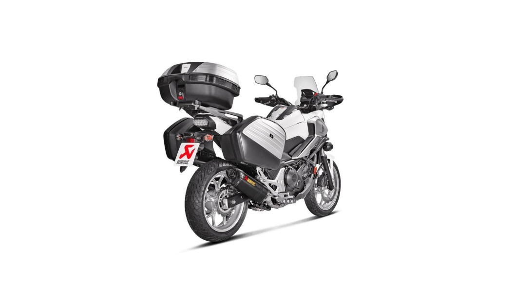 AKRAPOVIC ΕΞΑΤΜΙΣΗ HONDA INTEGRA 700 12-20 / NC 700 X/S 12-20 / NC 750 X/S 12-20 STREET LEGAL