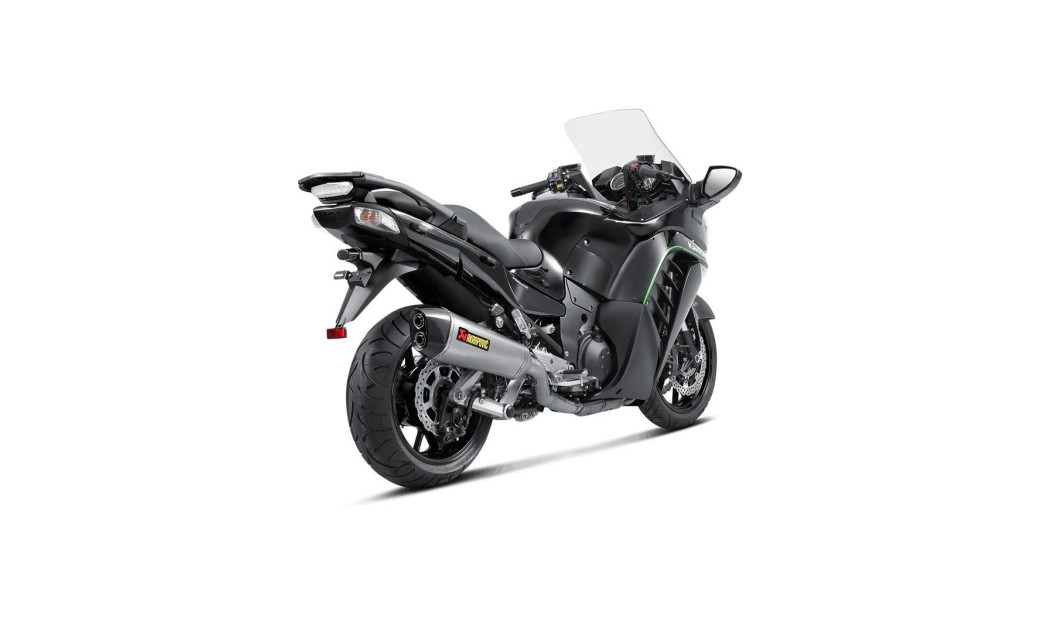 AKRAPOVIC ΕΞΑΤΜΙΣΗ KAWASAKI GTR 1400 08-17 / CONCOURS 14 08-17 STREET LEGAL