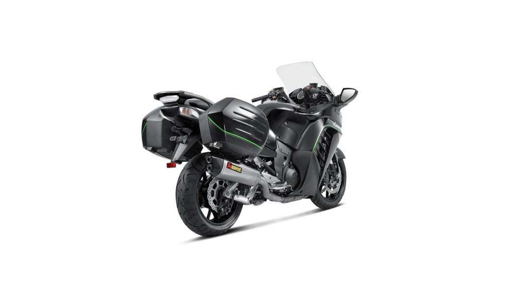 AKRAPOVIC ΕΞΑΤΜΙΣΗ KAWASAKI GTR 1400 08-17 / CONCOURS 14 08-17 STREET LEGAL