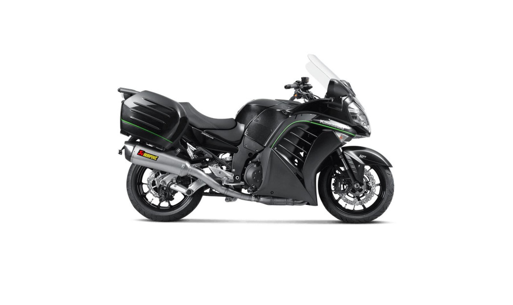 AKRAPOVIC ΕΞΑΤΜΙΣΗ KAWASAKI GTR 1400 08-17 / CONCOURS 14 08-17 STREET LEGAL