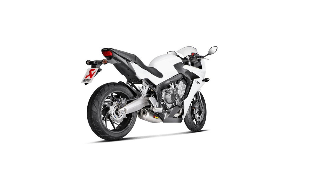 AKRAPOVIC ΕΞΑΤΜΙΣΗ HONDA CB 650 F 14-25 / CBR 650 F 19-25 RACING OPEN